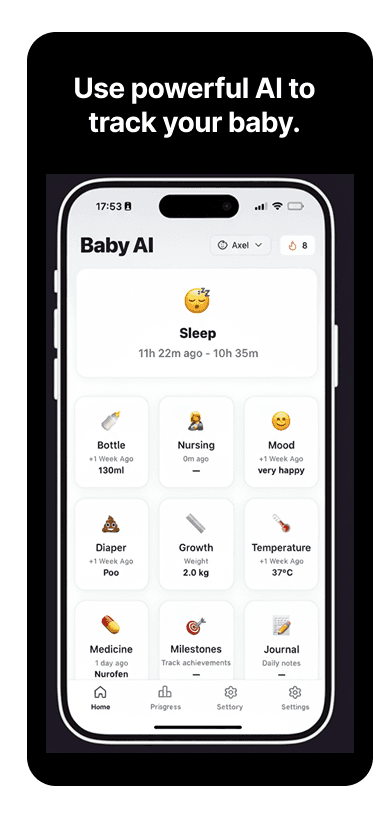 Baby AI App Interface